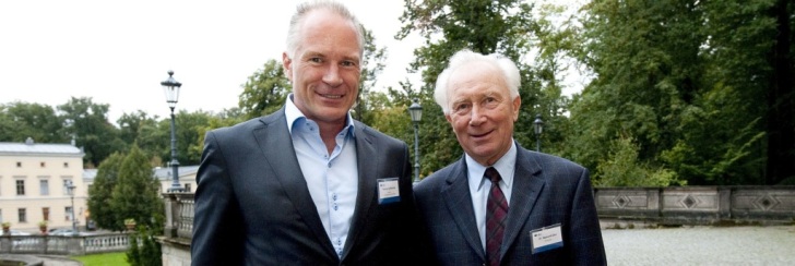 Dr. Siegmund Jähn und Thomas Schlechter in Dresden
